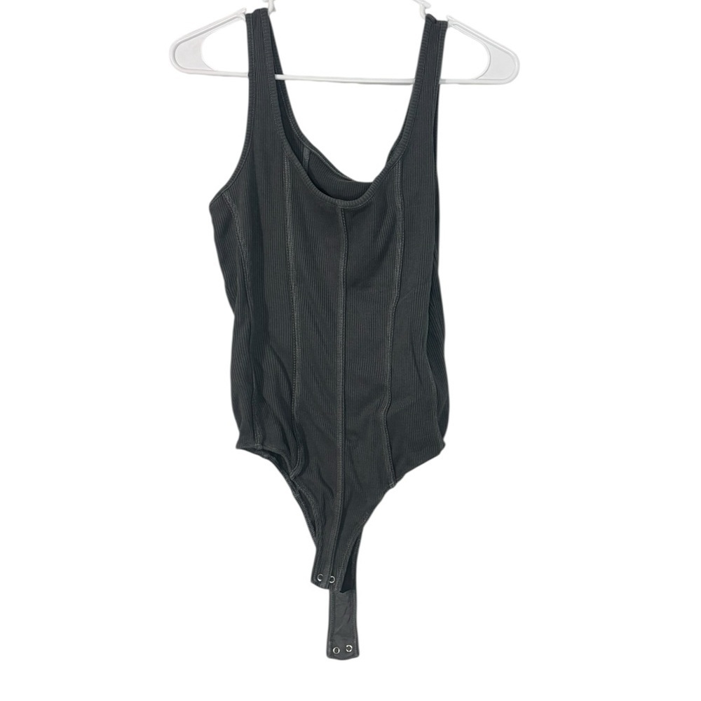 NEW AGOLDE elna bodysuit in gravity - Size M - Picture 2 of 7